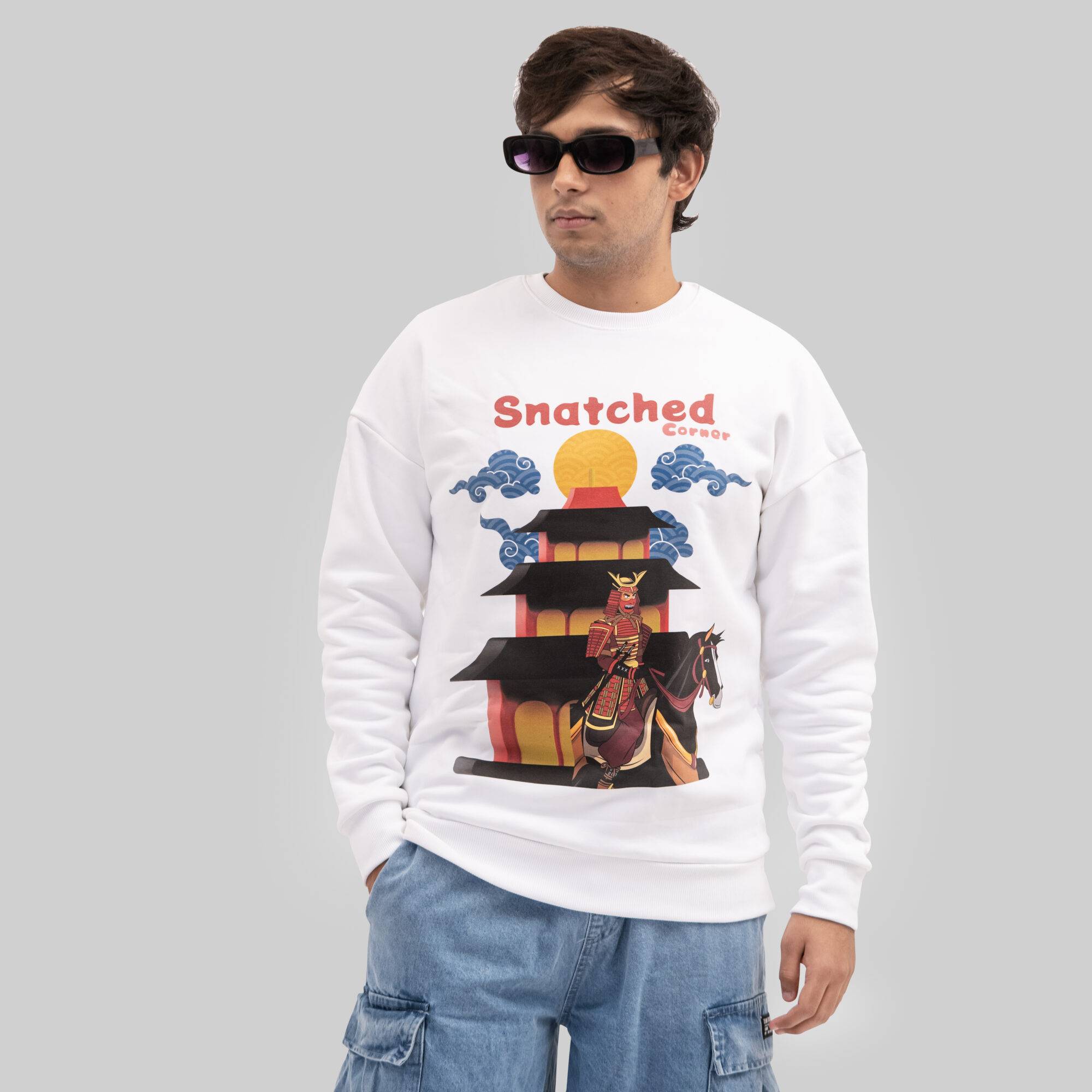 samurai oversize sweatshirt